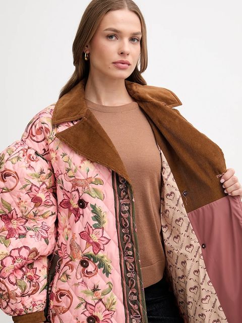 Barbour płaszcz x Farm Rio