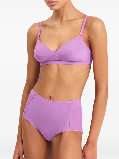 ERES Lydia Soyeuse wireless triangle bra - Purple
