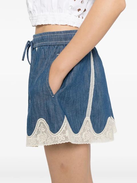 ZIMMERMANN Awaken shorts - Blue