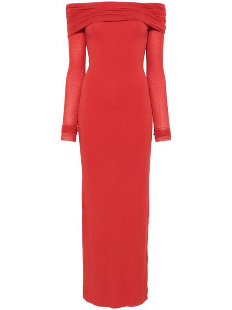 MANURÍ Amara maxi dress - Red - zdjęcie produktu nr 1