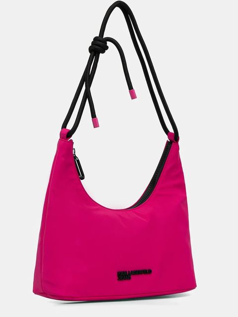 Karl Lagerfeld Jeans torebka kolor różowy B1W30168 - zdjęcie produktu nr 2