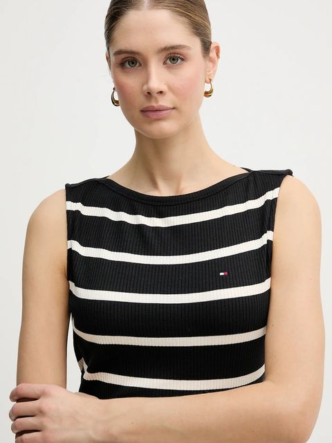 Tommy Hilfiger top kolor czarny WW0WW47807