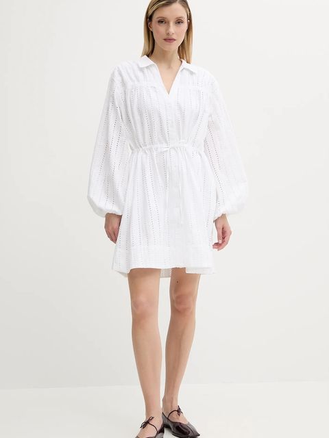 Samsoe Samsoe sukienka bawełniana SAMANAROLA - zdjęcie produktu nr 2