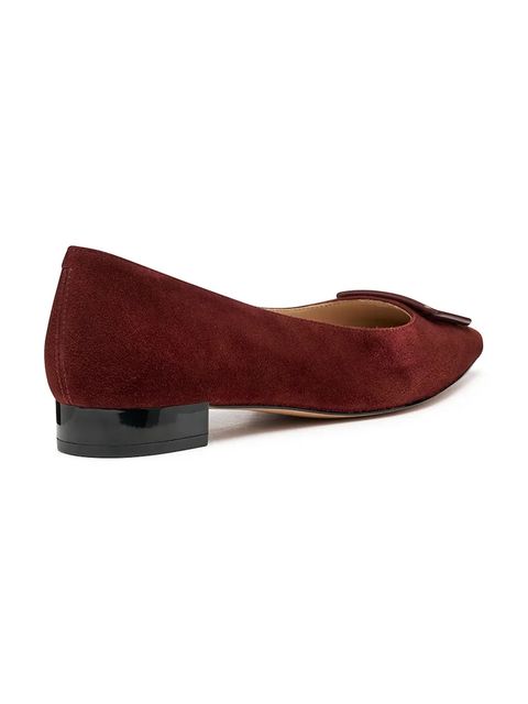 Geox baleriny skórzane D GISELDA15 kolor brązowy D56YUA 021HH C6014