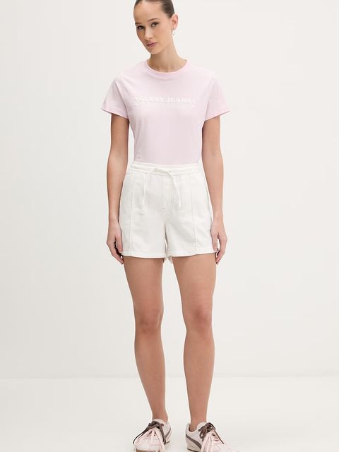 Guess Jeans szorty damskie bawełniane - zdjęcie produktu nr 1