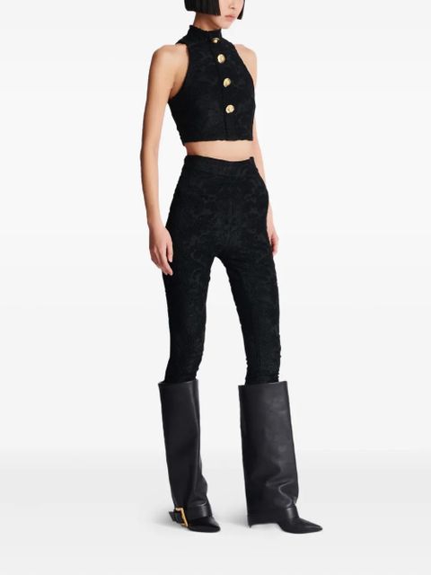 Balmain Baroque leggings - Black