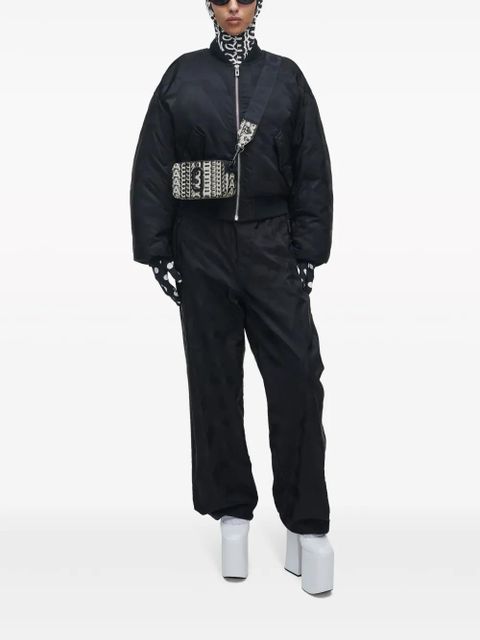 Marc Jacobs The Snapshot monogram-lenticular camera bag - Black