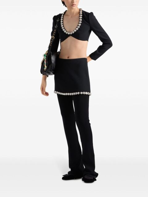 Prada Sablè mini skirt - Black