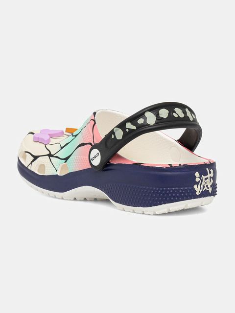 Crocs klapki Classic Demon Slayer Shinobu Clog damskie kolor multicolor 211412