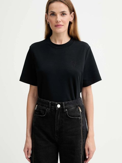 AllSaints t-shirt bawełniany damski kolor czarny W220JC - zdjęcie produktu nr 1