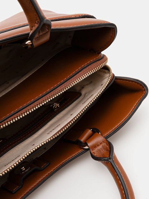 Guess torebka DEA kolor brązowy HWBG79 93060