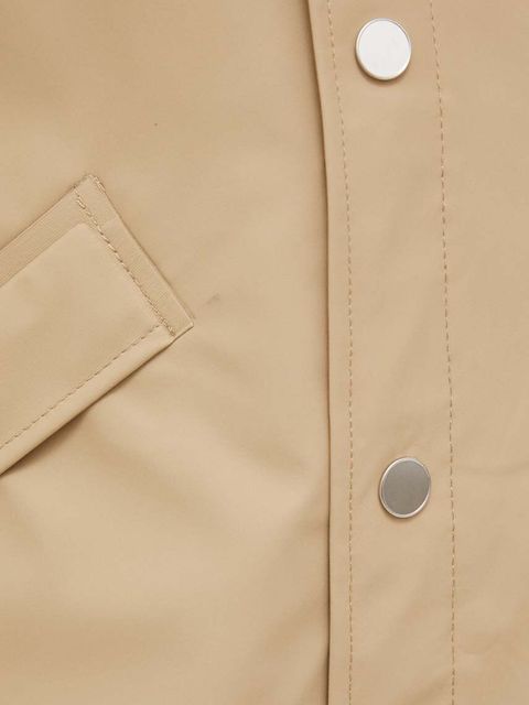 Rains kurtka przeciwdeszczowa 12020 Long Jacket kolor beżowy przejściowa 12020.24-24Sand