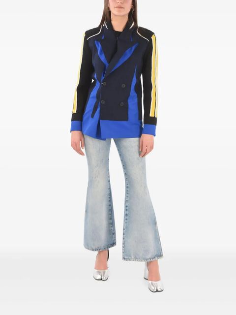 Maison Margiela double-breasted blazer - Blue - zdjęcie produktu nr 2