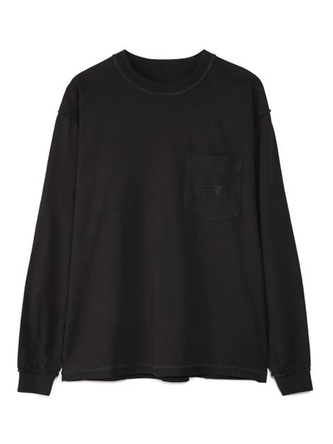 MM6 Maison Margiela long-sleeve shirt - Black - zdjęcie produktu nr 2