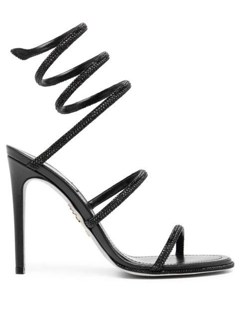 René Caovilla 110mm Cleo sandals - Black - zdjęcie produktu nr 1