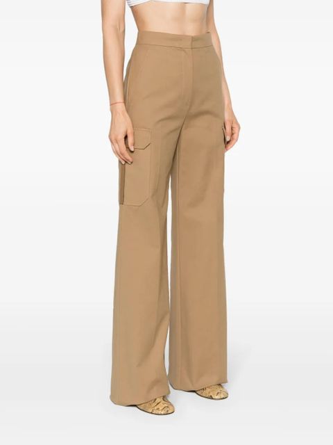 Max Mara Edda high-waisted cargo trousers - Neutrals - zdjęcie produktu nr 2