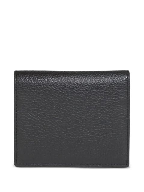 TOTEME grained-leather wallet - Black