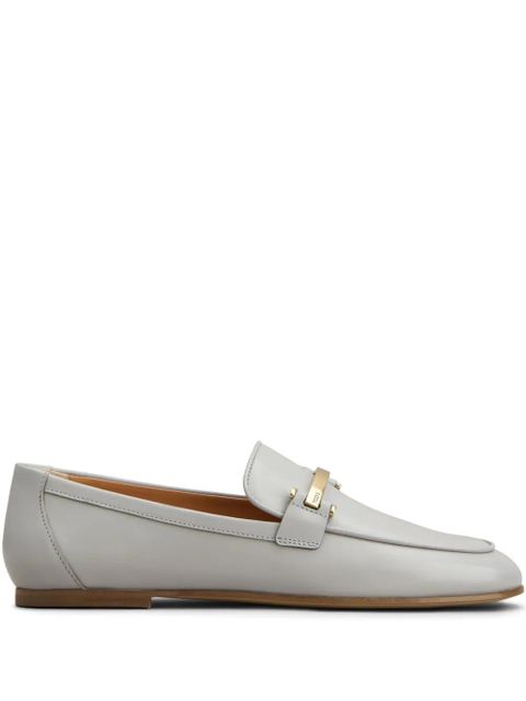 Tod's leather loafers - Grey - zdjęcie produktu nr 1