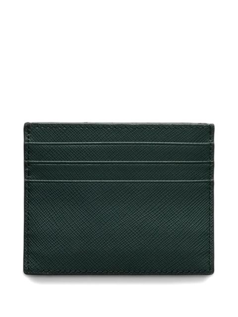 Prada Saffiano leather card holder - Green - zdjęcie produktu nr 2