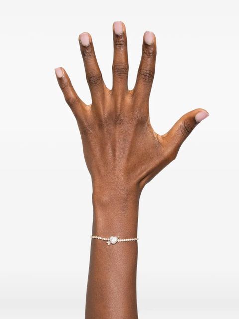 Swarovski Idyllia mixed cuts heart arrow bracelet - Gold - zdjęcie produktu nr 2