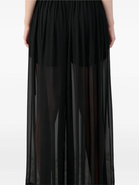 Eleh pleated palazzo pants - Black - zdjęcie produktu nr 2