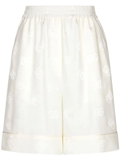 Dolce & Gabbana DNA logo-print shorts - White - zdjęcie produktu nr 1