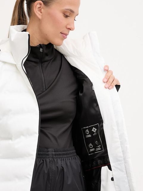 BOGNER Fire+Ice kurtka narciarska CADJA kolor beżowy 34607491