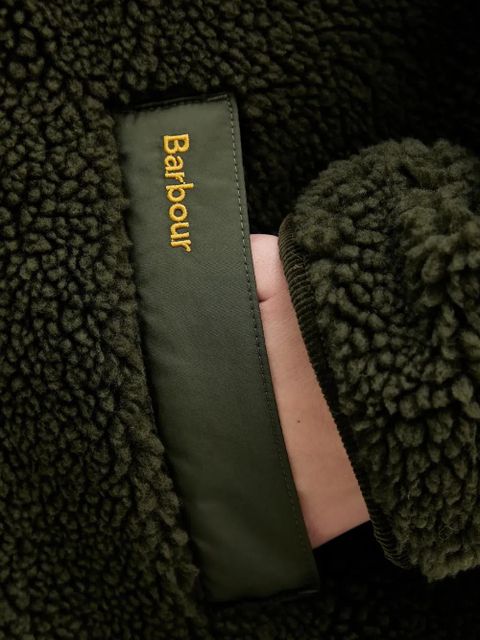 Barbour quilted teddy jacket - Green