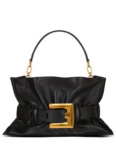 Balmain medium Anthem belt-detail shoulder bag - Black - zdjęcie produktu nr 1