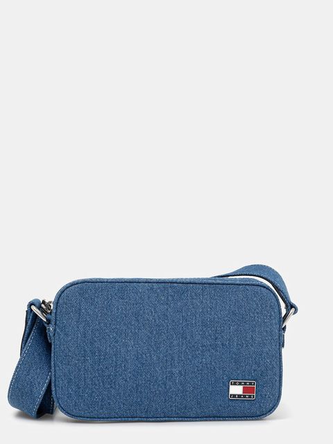 Tommy Jeans torebka jeansowa kolor granatowy AW0AW17874 - zdjęcie produktu nr 1
