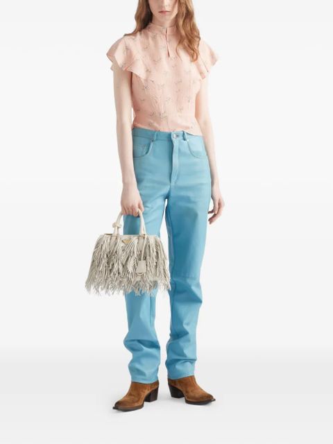 Prada small Galleria tote bag - White - zdjęcie produktu nr 2