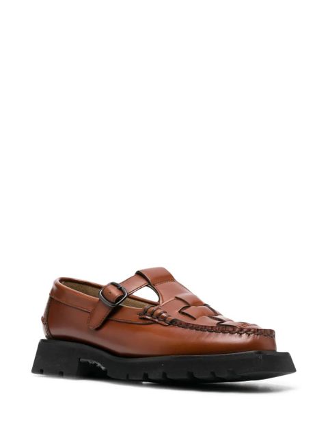 Hereu Soller Sport square-toe loafers - Brown