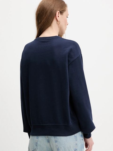 Calvin Klein Jeans bluza damska kolor granatowy LV047B234G