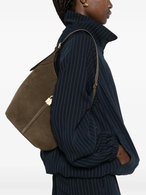 DeMellier Siena suede bucket bag - Brown