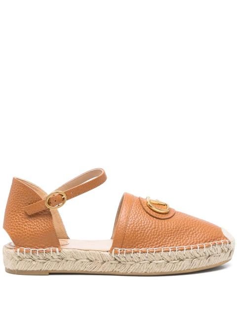 Valentino Garavani logo-plaque espadrilles - Neutrals - zdjęcie produktu nr 1