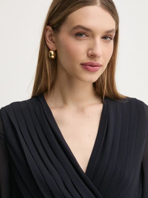 Morgan sukienka RAMALO kolor granatowy mini rozkloszowana RAMALO