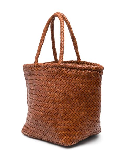 DRAGON DIFFUSION Grace Basket Small tote bag - Brown - zdjęcie produktu nr 2