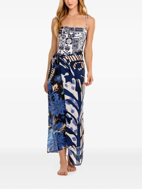 Agua By Agua Bendita Marine floral-print sarong - MULTICOLOR - zdjęcie produktu nr 2