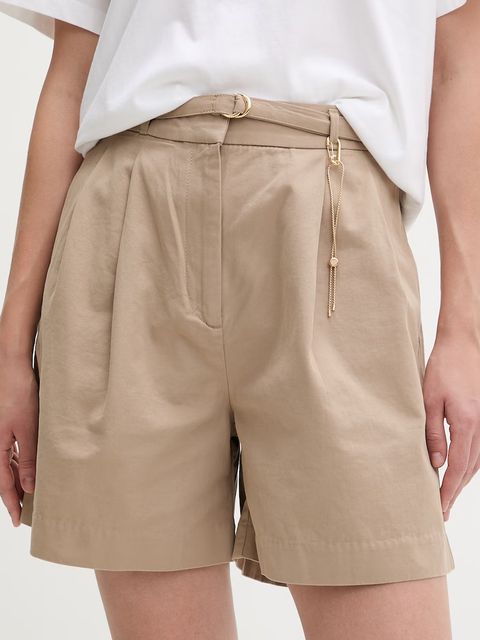 HUGO szorty damskie bawełniane Henisea-1-W - zdjęcie produktu nr 1