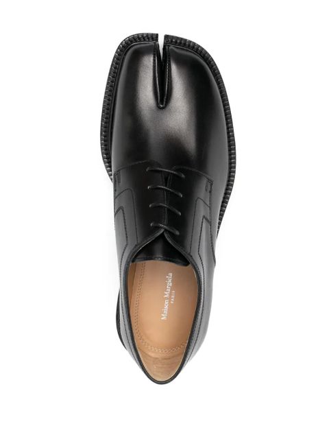 Maison Margiela Tabi lace-up derby shoes - Black