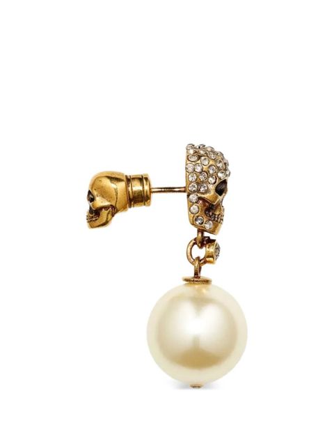 Alexander McQueen Skull earrings - Gold