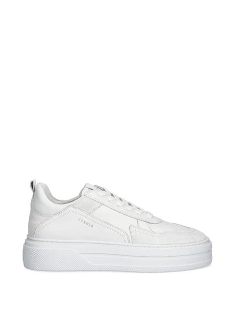 Copenhagen panelled leather sneakers - White - zdjęcie produktu nr 1