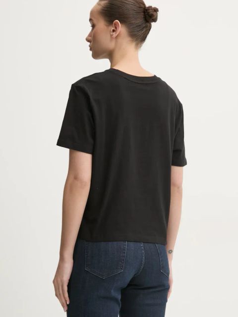 Guess Jeans t-shirt bawełniany damski kolor czarny W5RI42 K8HM0