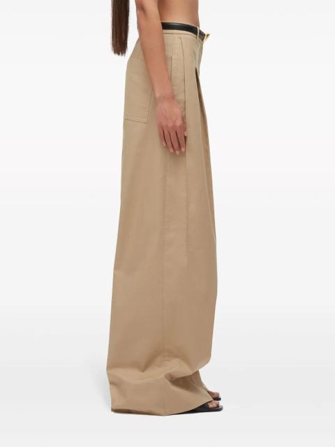 3.1 Phillip Lim pleat-detailing palazzo pants - Neutrals