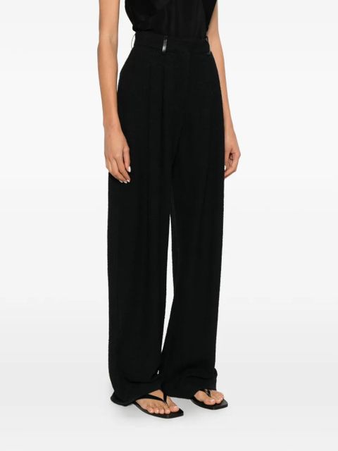 Nanushka Seka tapered-leg tailored trousers - Black