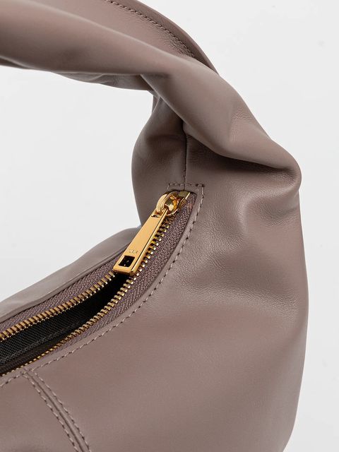 Furla torebka skórzana kolor brązowy WB01676.BX3168.MA2001002