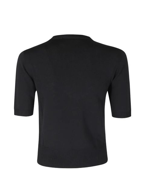 SOLOTRE short-sleeve T-shirt - Black - zdjęcie produktu nr 2