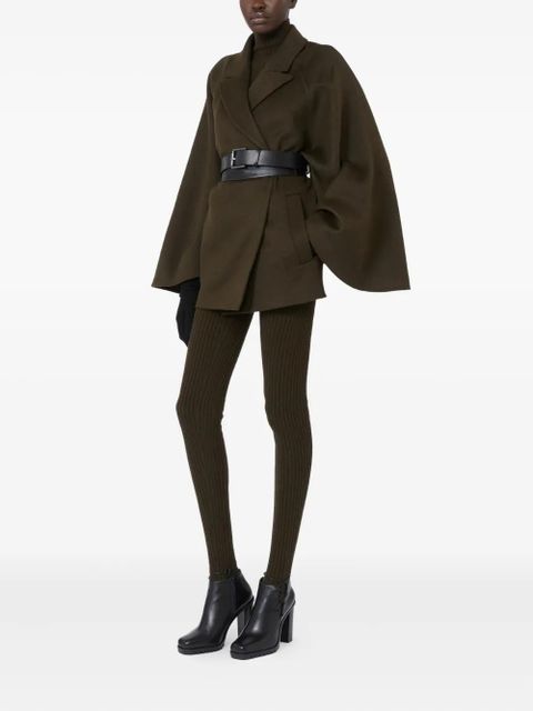 Max Mara belted coat - Green