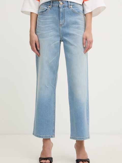 Just Cavalli jeansy straight damskie - zdjęcie produktu nr 2