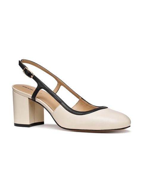 Geox czółenka skórzane D VIRNILISA 65 - zdjęcie produktu nr 1